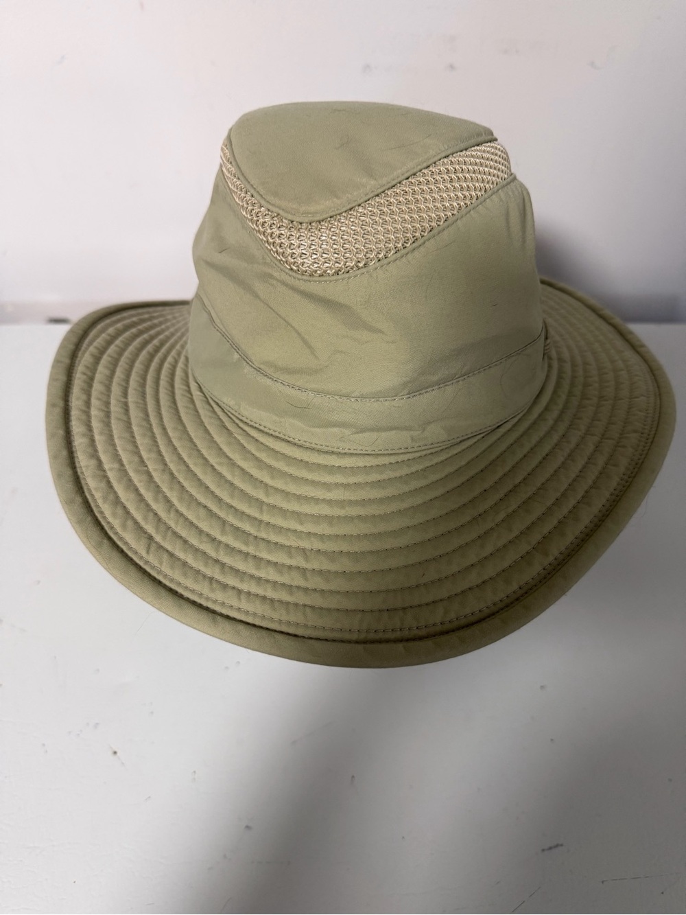 Lightweight Olive Sun Hat with Breathable Mesh - Men's Outdoor Hat